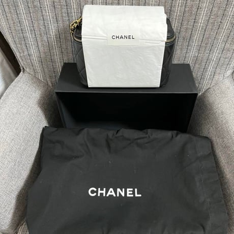 CHANEL シャネル バニティケース ヴァニティ 黒
