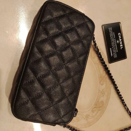 CHANEL シャネル チェーンウォレット バッグ ブラック