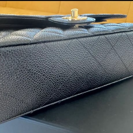 CHANEL  シャネル  マトラッセ 25  キャビアスキン チェーンバッグ