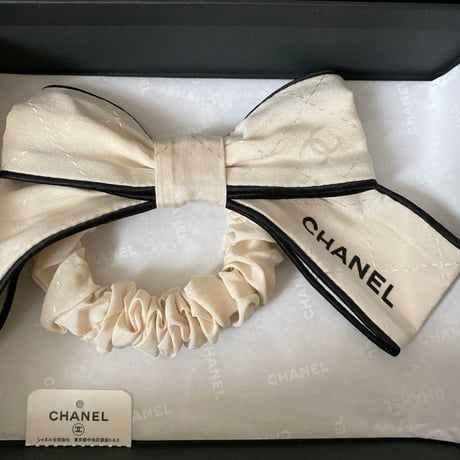 CHANEL シャネル シュシュ リボン
