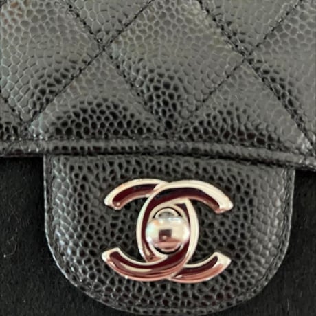 CHANEL シャネル マトラッセ フラップハンドバッグ キャビアスキン 25