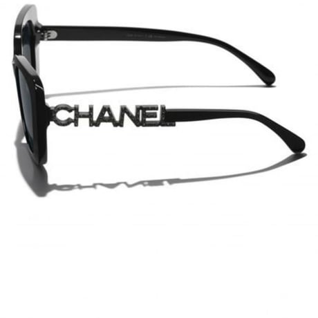 CHANEL シャネル ロゴサングラス ブラック