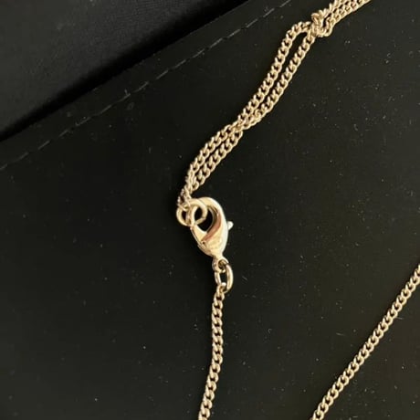 CHANEL  シャネル  ココマーク　ハート　クリスタル　ネックレス　シンプル