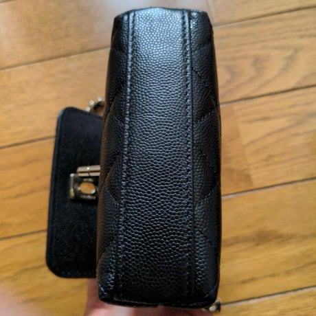 CHANEL  シャネル　ココハンドル　ミニミニ　キャビアスキン