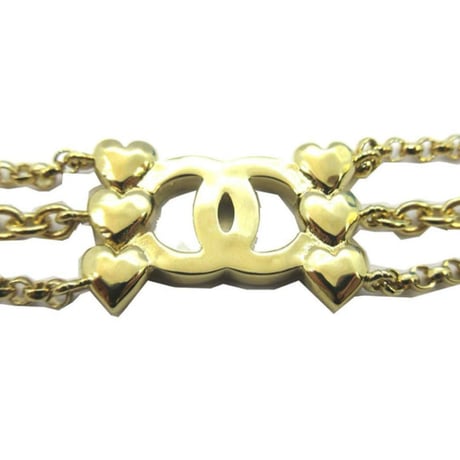 CHANEL  シャネル　ハートチョーカー ネックレス