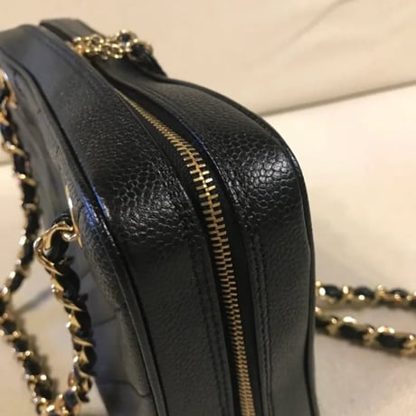 CHANEL  シャネル ヴィンテージV ステッチ シェブロン ショルダー