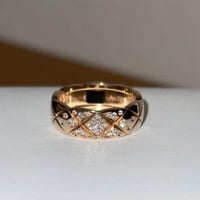 CHANEL  シャネル　ココクラッシュ ミディアム ダイヤモンドリング 53