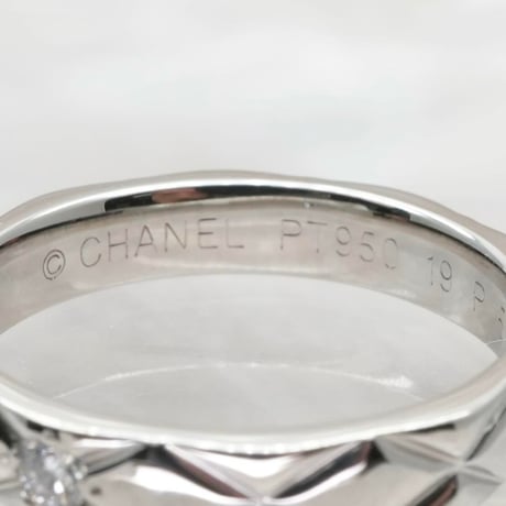 CHANEL シャネル マトラッセ ペアリング 結婚指輪 マリッジリング Pt950