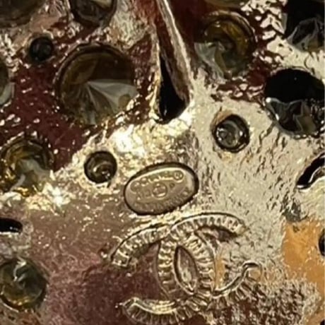 CHANEL  シャネル　ココマーク　カメリア　ブローチ