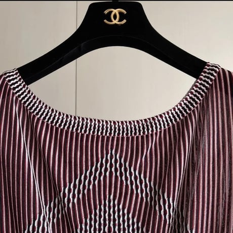 CHANEL  シャネル　ノースリーブワンピース