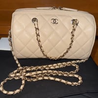 CHANEL シャネル バッグ チェーンクラッチ ベージュ