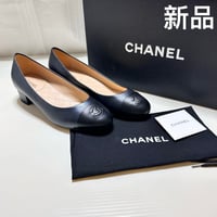 CHANEL シャネル　バレリーナ　フラットシューズ　ココマーク　パンプス