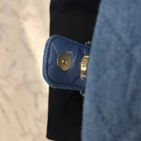 CHANEL  シャネル　デニムポーチ　デニムバッグ