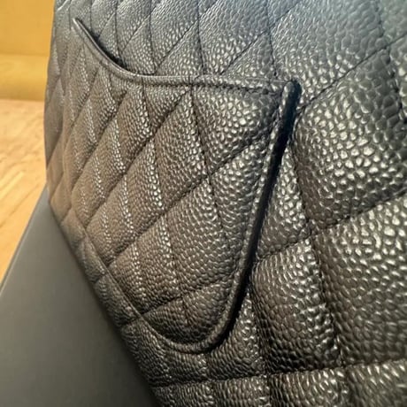 CHANEL  シャネル  マトラッセ 25  キャビアスキン チェーンバッグ