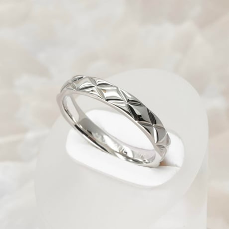 CHANEL シャネル マトラッセ ペアリング 結婚指輪 マリッジリング Pt950