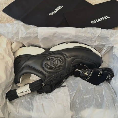 CHANEL シャネル スニーカー ブラック 靴