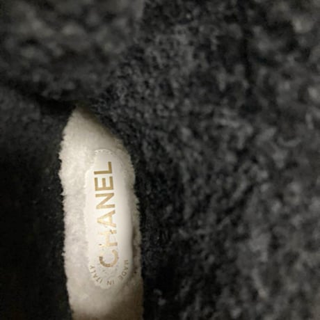 CHANEL シャネル スニーカー ブーツ ムートン