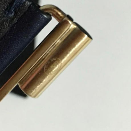 CHANEL シャネル バングル ネイビー ゴールド
