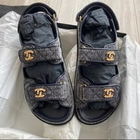 CHANEL  シャネル 21A フットベット サンダル
