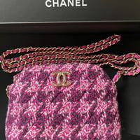 CHANEL シャネル ツイード ミニショルダーバッグ 2024イヤーズギフト
