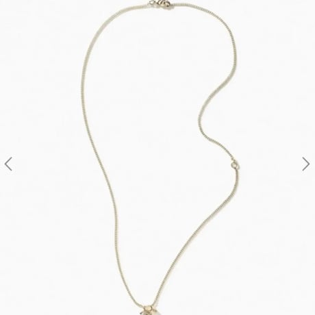 CHANEL  シャネル  ココマーク　ハート　クリスタル　ネックレス　シンプル