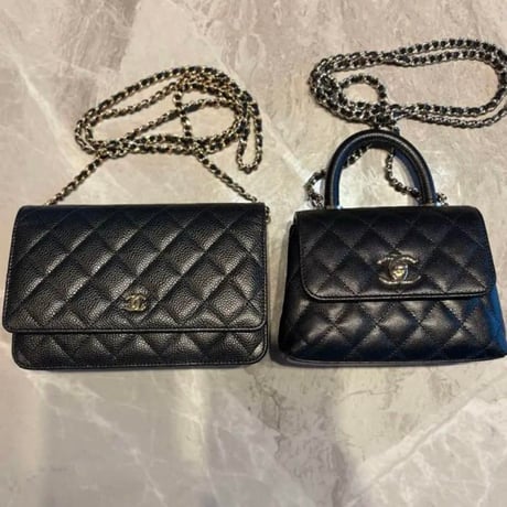 CHANEL シャネル ココハンドル 14.5 ミニ黒