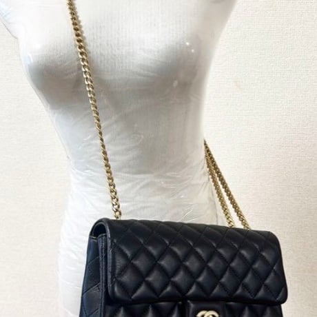 CHANEL  シャネル　マトラッセ　チェーンバッグ　ショルダー　23センチ