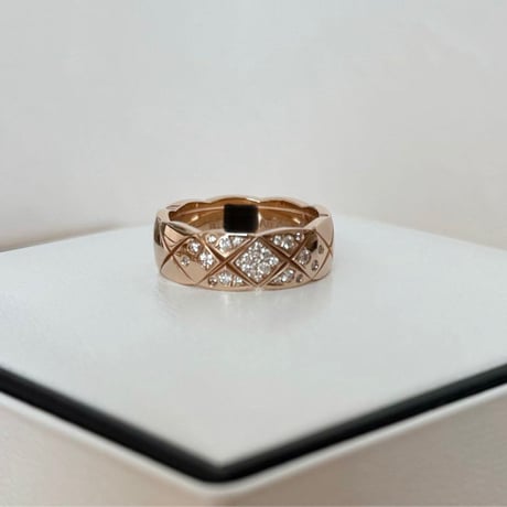 CHANEL  シャネル　ココクラッシュ ミディアム ダイヤモンドリング 53
