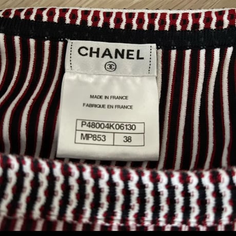 CHANEL  シャネル　ノースリーブワンピース