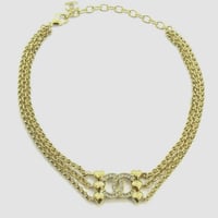 CHANEL  シャネル　ハートチョーカー ネックレス