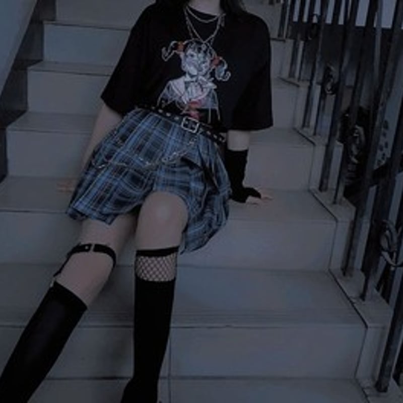 即納】Net Garter socks Ot43 ガーターベルト 網タイツ 網みソックス