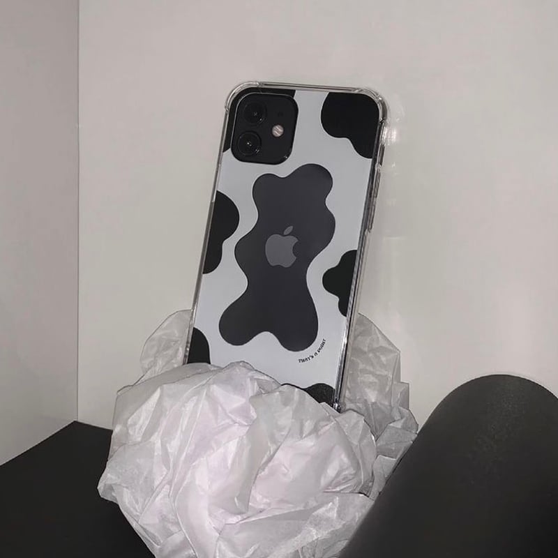 iPhone12シリーズ即納】iPhoneケース 牛柄 カウパターン Ot136 Cow p