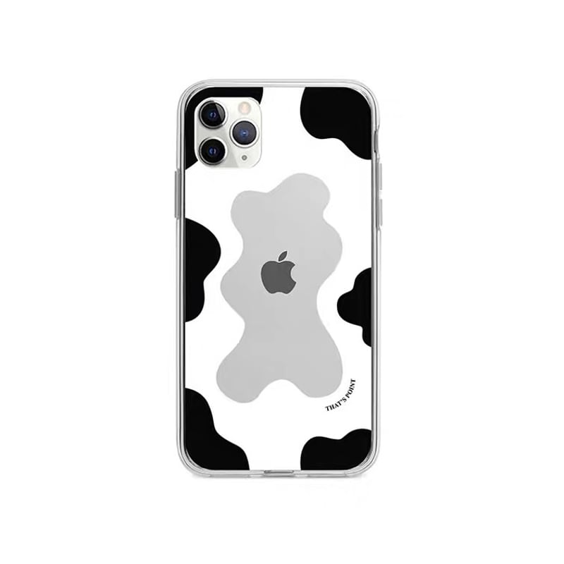 iPhone12シリーズ即納】iPhoneケース 牛柄 カウパターン Ot136 Cow p