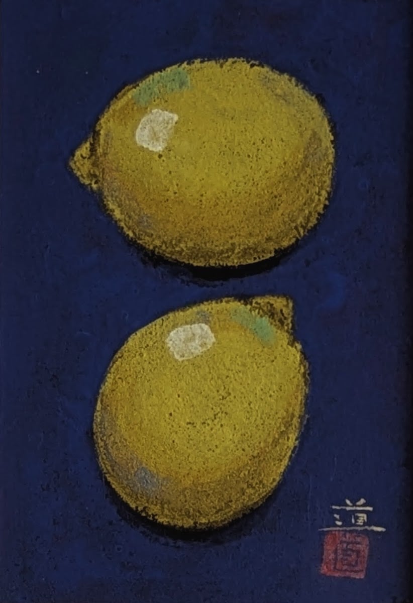 池田道夫、【琵琶湖朝輝】、希少な額装用画集より、新品額装付