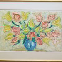 吉井淳二 版画（リトグラフ） 「舞妓を描く・3点組」 専用額1点 限定