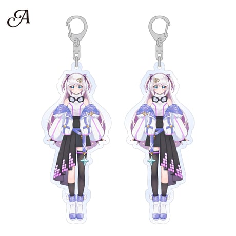 【宙彩しろん】アクリルキーホルダー※全2種類