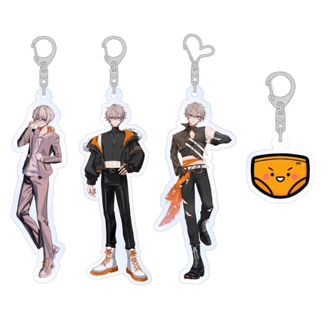 【halunagi are】アクリルキーホルダー