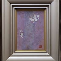 林 武 版画（リトグラフ） 「赤富士」 高級金縁額装 限定版 スタンプ