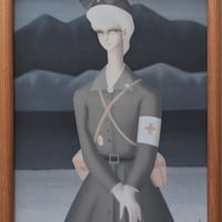 加山又造 絵皿 「カラス」 制作説明書添付 署名印 | ASE OFFICIAL STORE