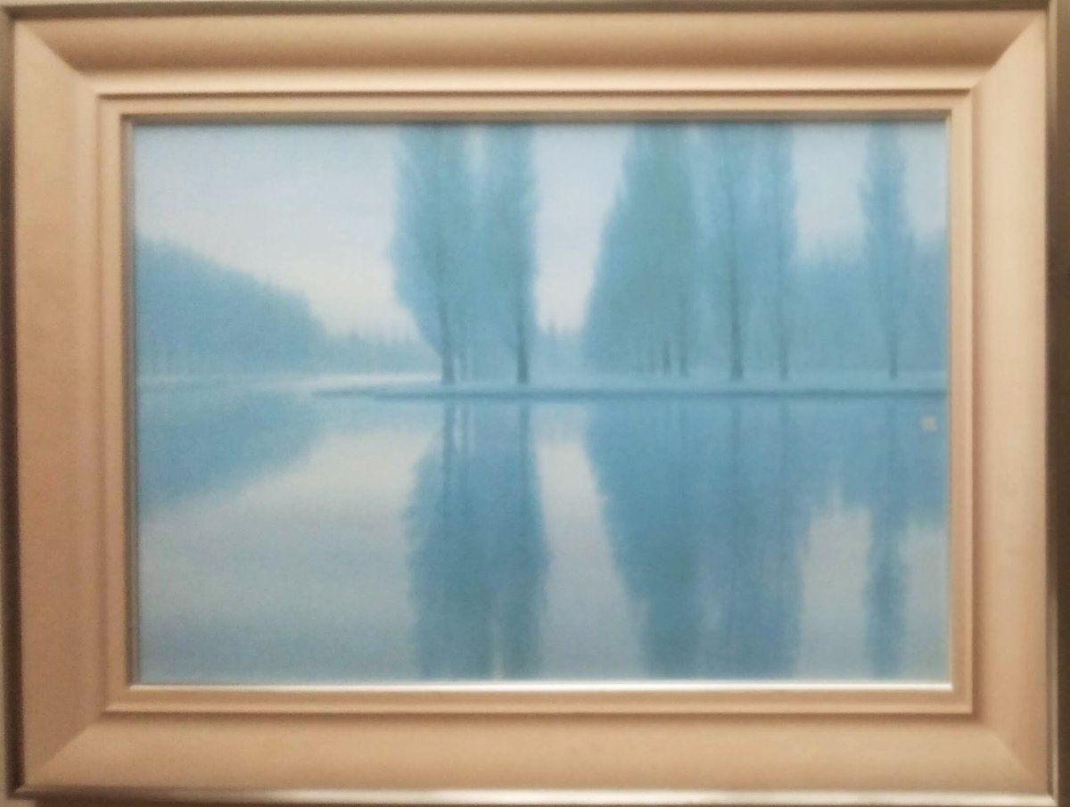 東山魁夷 複製（巧芸画） 「静唱」 日本画額装 | ASE OFFICIAL