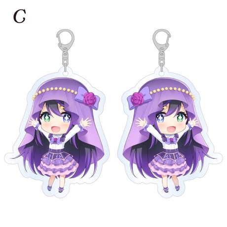 【花巻レシュラ】アクリルキーホルダー ※全6種