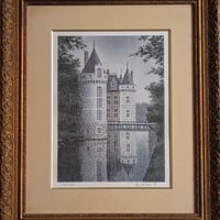 石踊達哉 版画（リトグラフ）「秋草（源氏物語・鈴虫より）」 限定版