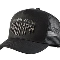 ELLIS TRUCKER CAP BLACK / BLACK