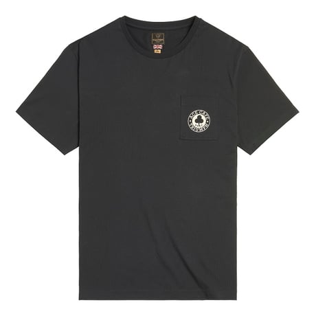 ACE CAFE PRINTED POCKET T-SHIRT BLACK