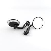 A9630742 Mirror, Bar End, Round, Kit