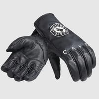 ACE CAFE PRINTED LEATHER GLOVE