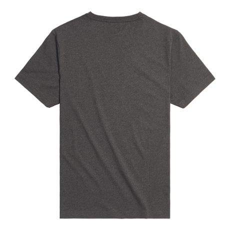 Helston Printed Logo Tee Black Marl