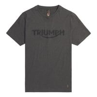 BAMBURGH T-SHIRT BLACK-MARL