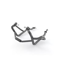 A9788025 Dresser Bar Kit, Cage, Black