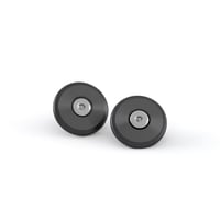 A9630437 Bar End Finisher, Pair, Black